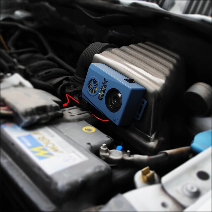 RADAROWY SAMOCHODOWY ODSTRASZACZ KUN SZCZURÓW MYSZY BIELIK ULTRA RADAR