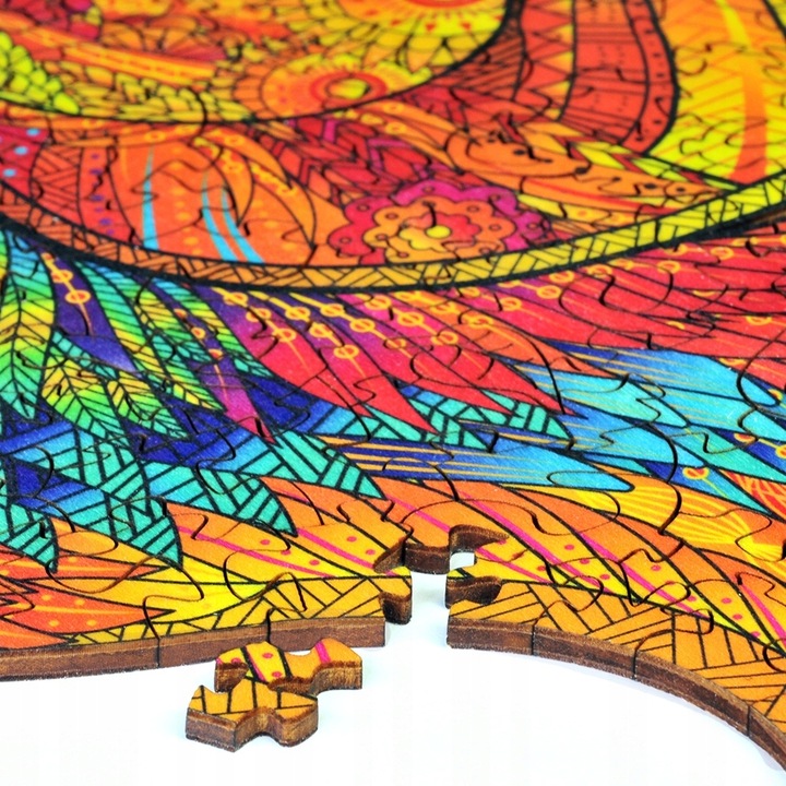 Puzzle Drewniane Premium 3D Układanka dla dorosłych Wiewiórka XL Zwierzęta