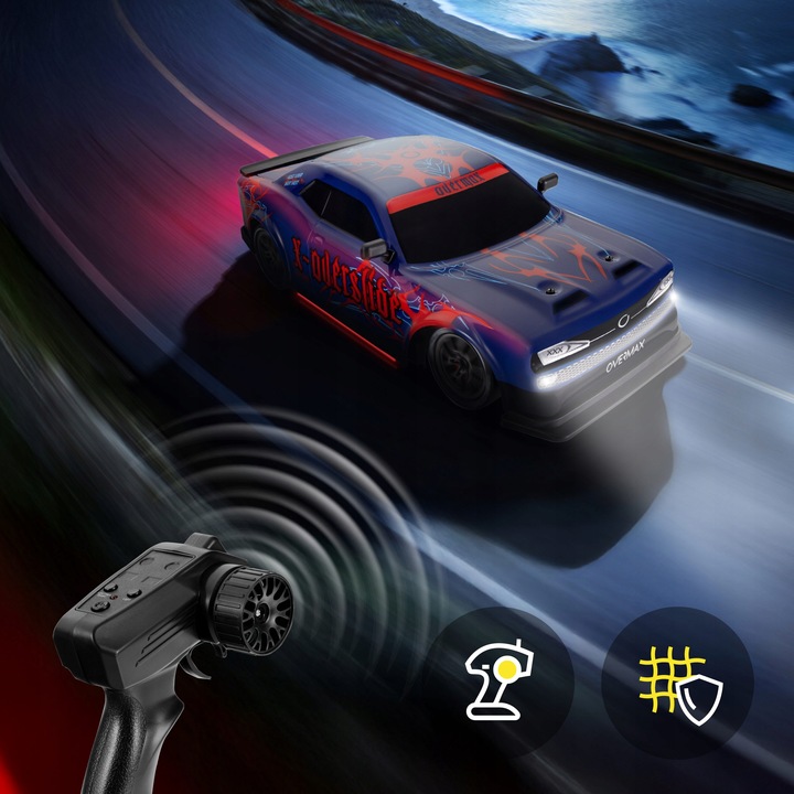 Samochód Auto RC DRIFT DRIFTING do DRIFTU ZDALNIE STEROWANY 1:16 20km/h LED