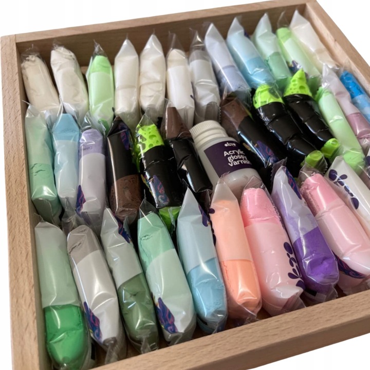 Zestaw Kreatywny do robienia obrazków Kwiaty z Ciastoliny OKTO 10010