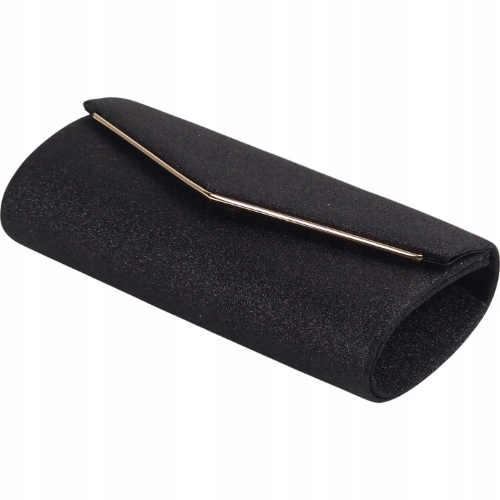 Torebka kopertówka wieczorowa wizytowa czarna elegancka wesele sylwester