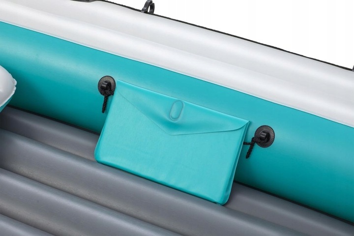 Ponton Elite 4 os. Bestway Pompka + Wiosła 65158 MODEL 2025