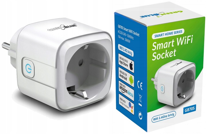 ZDALNIE STEROWANE GNIAZDKO TIMER PROGRAMATOR WIFI