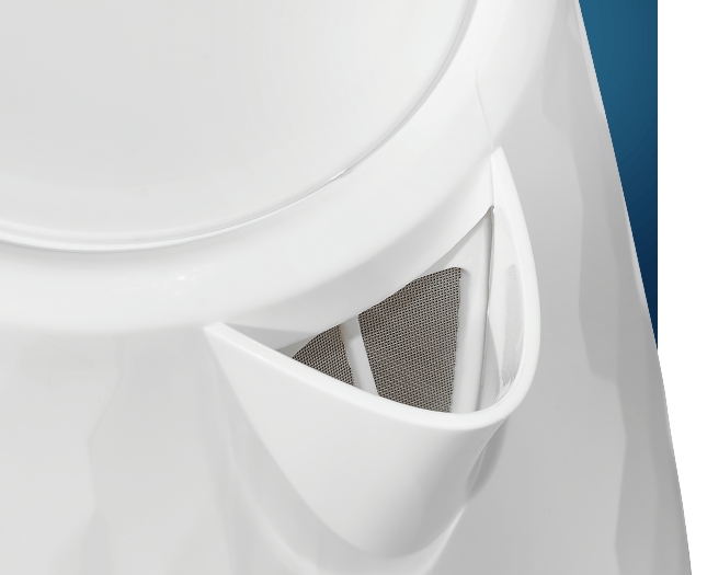 Biały Czajnik elektryczny RAVEN EC025B 1,7 l 2200W