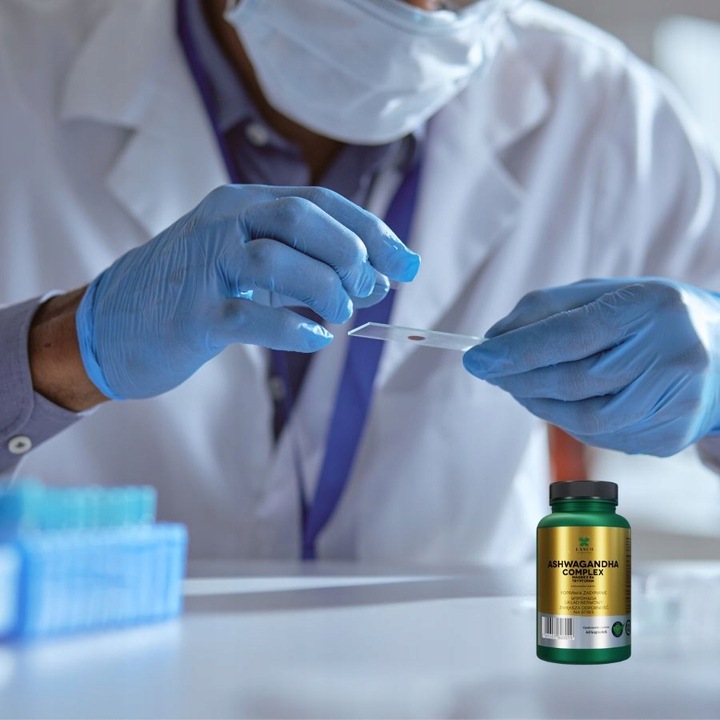 ASZWAGANDA + mocne dodatki - aż 60 kapsułek