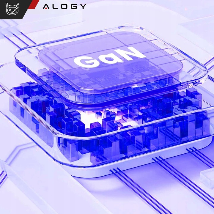 ŁADOWARKA SIECIOWA SZYBKA USB-A USB QC 3.0 65W USB-C PD TYP C DO TELEFONU