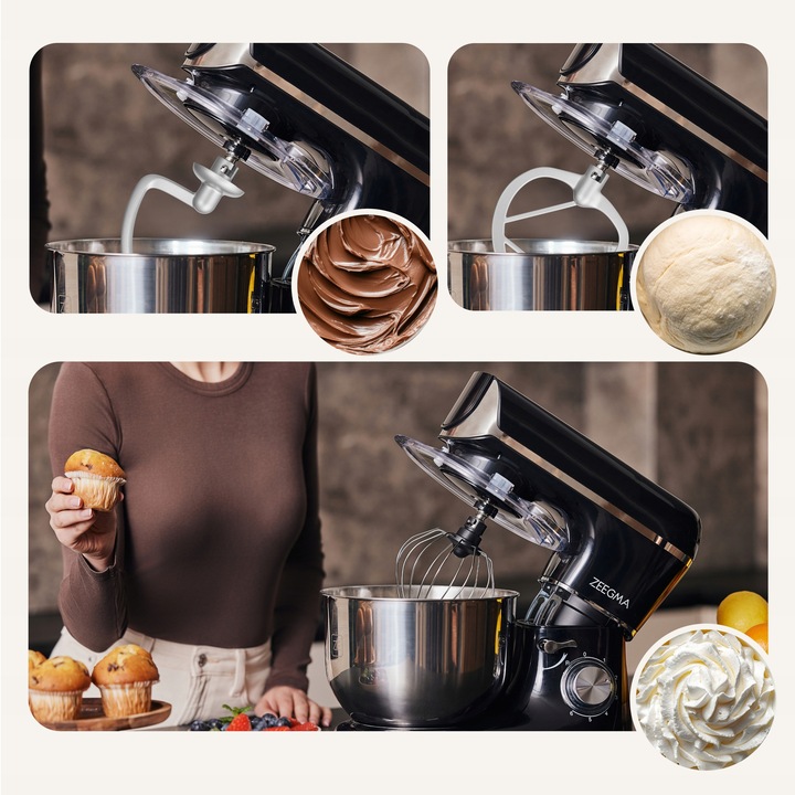 ROBOT KUCHENNY PLANETARNY maszynka do miesa MIKSER BLENDER Z MISĄ 6,5L