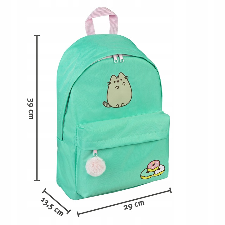 PLECAK PUSHEEN Kotek TORNISTER SZKOLNY DZIECIĘCY PRZEDSZKOLNY A4 Pushen