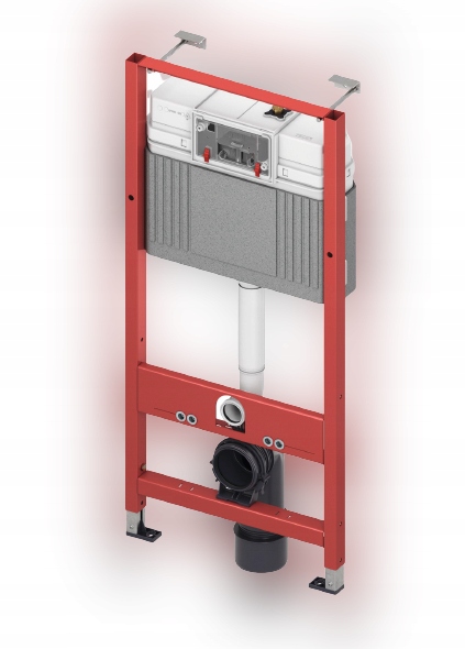 Stelaż podtynkowy do toalety Tece Base 9400407 w kompl. mocowanie