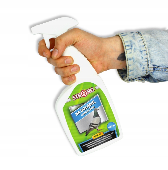 ZESTAW DO ODSTRASZANIA PTAKÓW GOŁĘBIE WRÓBLE MEWY