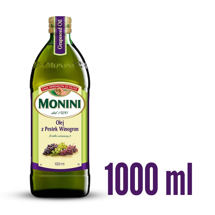 Monini Olej z pestek winogron rafinowany 1000 ml