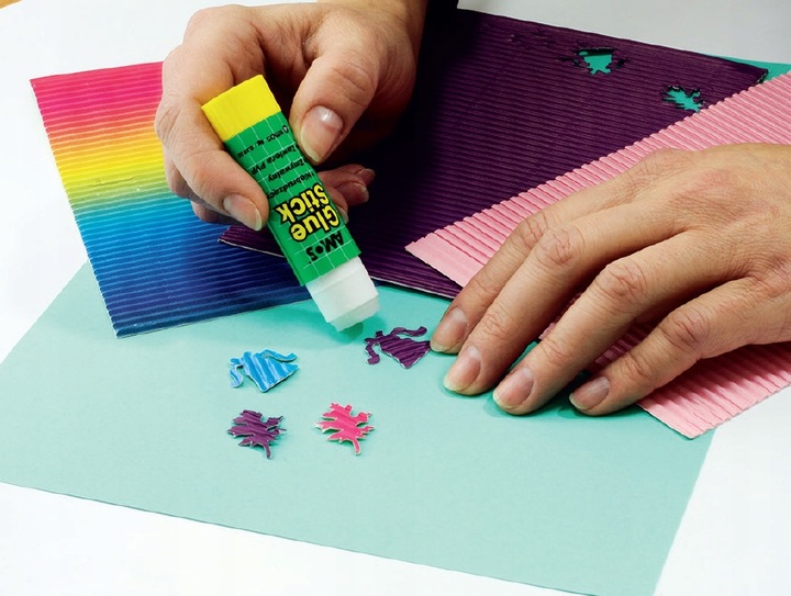 Klej w sztyfcie AMOS 8g PVP do papieru do tektury