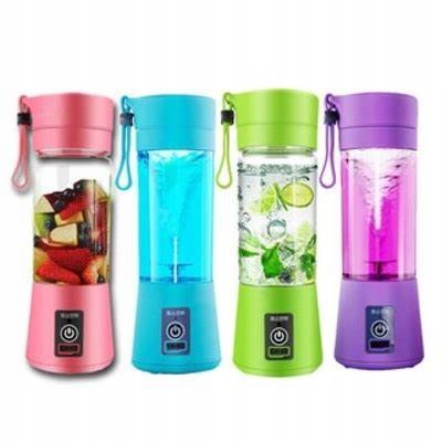 BLENDER MIKSER TURYSTYCZNY BEZPRZEWODOWY USB AKUMULATOR 380ML