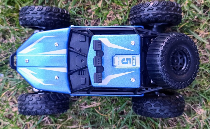 Autko Zdalnie Sterowane MONSTER TRUCK METAL LED dla Dzieci samochód RC auto