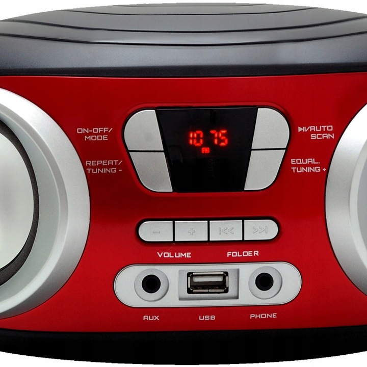 RADIO KUCHENNE BLUETOOTH BOOMBOX MANTA USB AUX FM