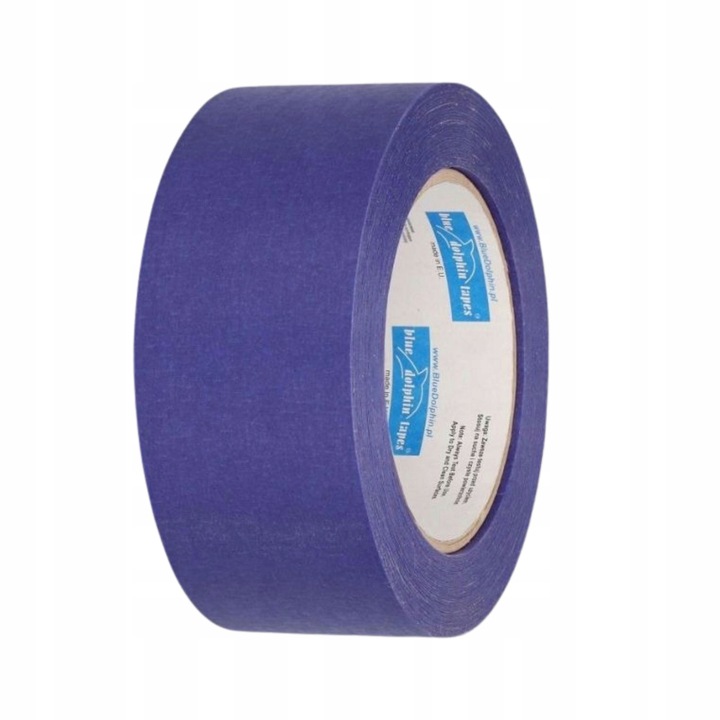 Taśma Malarska Niebieska Blue Dolphin Łatwe Usuwanie 38mm x 50m 2+1 GRATIS