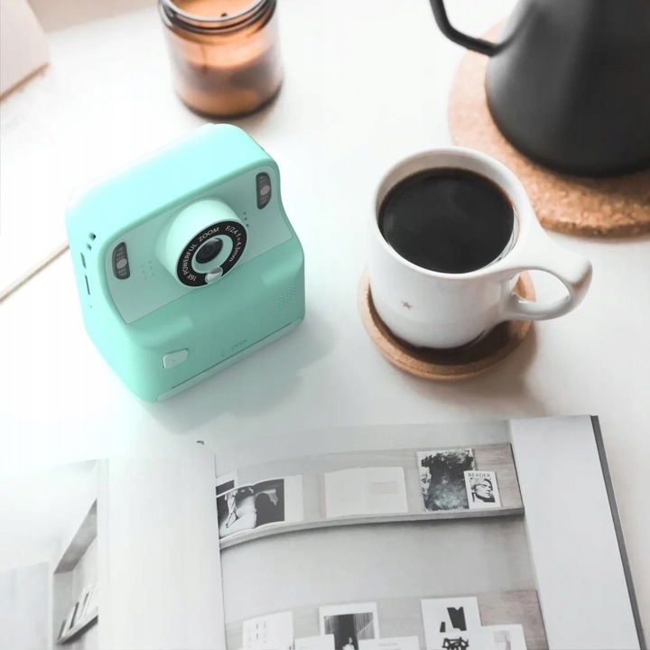 Aparat cyfrowy PixiPrint MOB z funcją drukowania Różowy