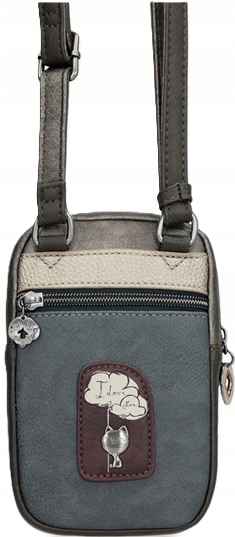 A331 Torebka Anekke Real listonoszka dwustronna paszportówka SMART PACK