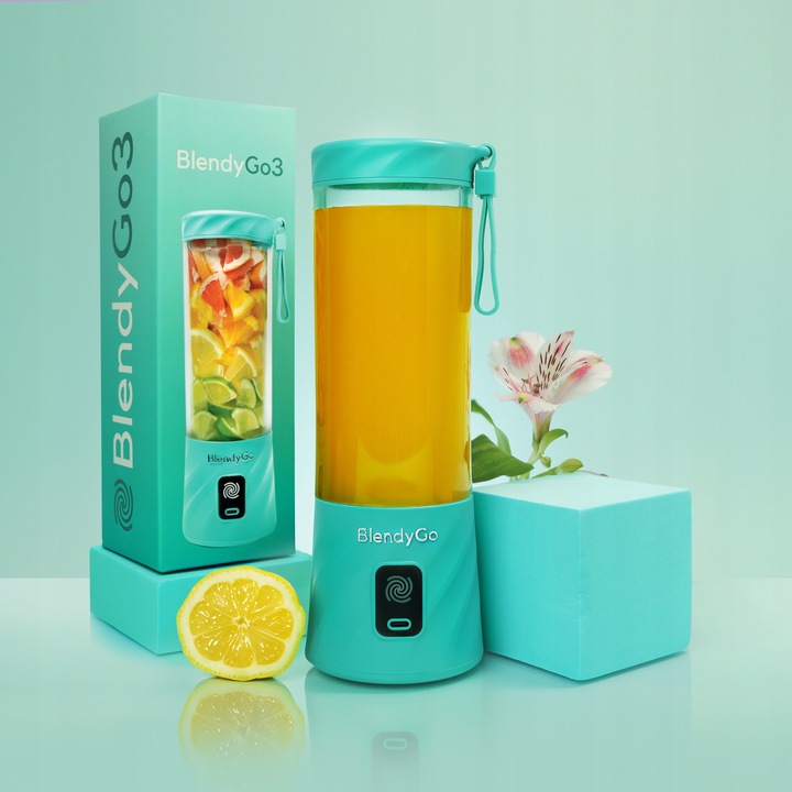 Oryginalny Blender BlendyGo 3 - Bezprzewodowy USB | Blender Nowej Generacji