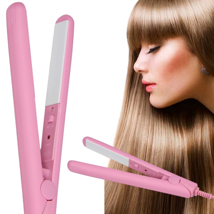 MINI PROSTOWNICA DO WŁOSÓW CERAMICZNA NA PODRÓŻ