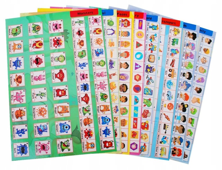 GRA PAMIĘCIOWA RODZINNA ZGADNIJ KTO TO ? LOGICZNE ZGADYWANKI