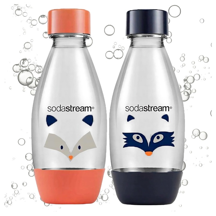 SodaStream Małe Butelki do Saturatora 0,5 l My Only Bottle Little Heroes