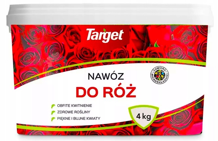 TARGET NAWÓZ DO RÓŻ Z MIKROELEMENTAMI 4KG