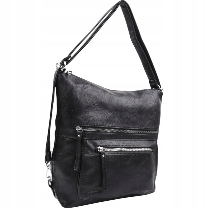 Torebka damska shopper na ramię plecak miejski pojemne A4 podróżny torebki