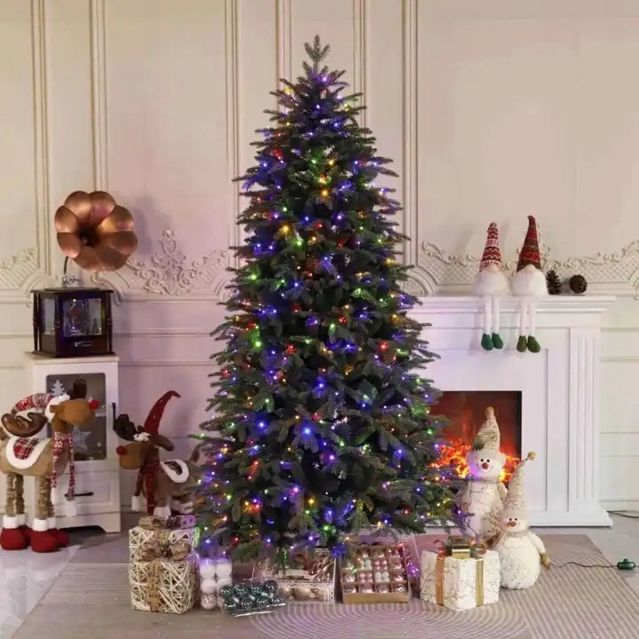 LAMPKI CHOINKOWE 300 LED MULTIKOLOR ŚWIATEŁKA WEWNĘTRZNE ZEWNĘTRZNE PREMIUM