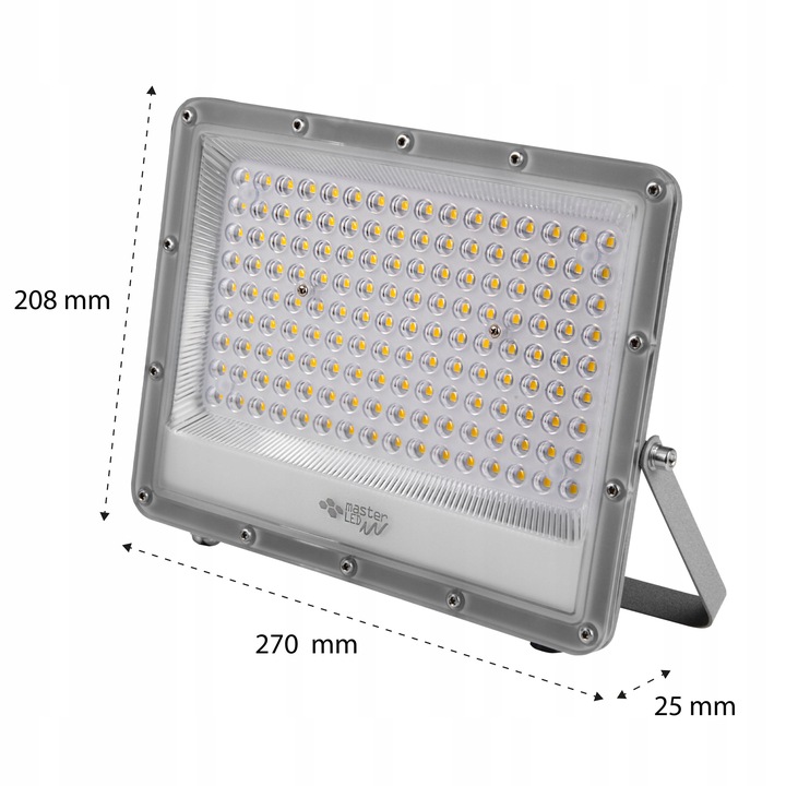 Halogen Naświetlacz LED 2x 50W PREMIUM + Statyw Budowlany + pokrowiec