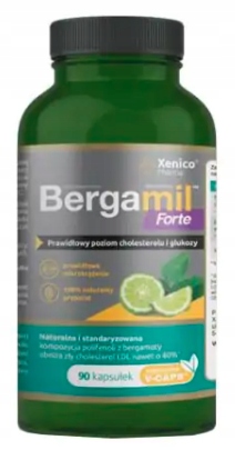 XENICO Bergamil Forte cholesterol witamina C x90