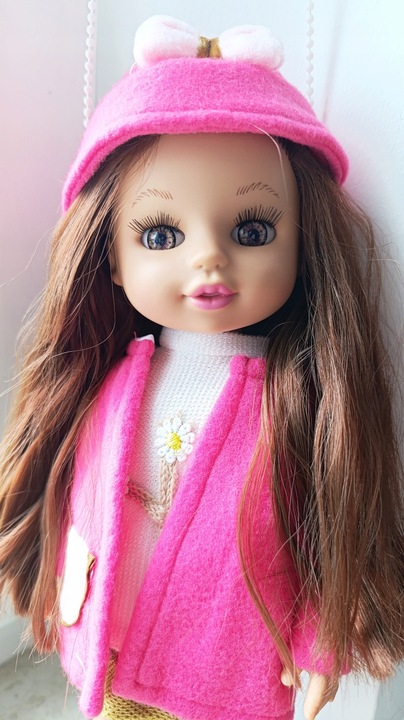 Lalka bobas jak żywa duża lalki interaktywna mówi śpiewa 2 języki uczy 35cm