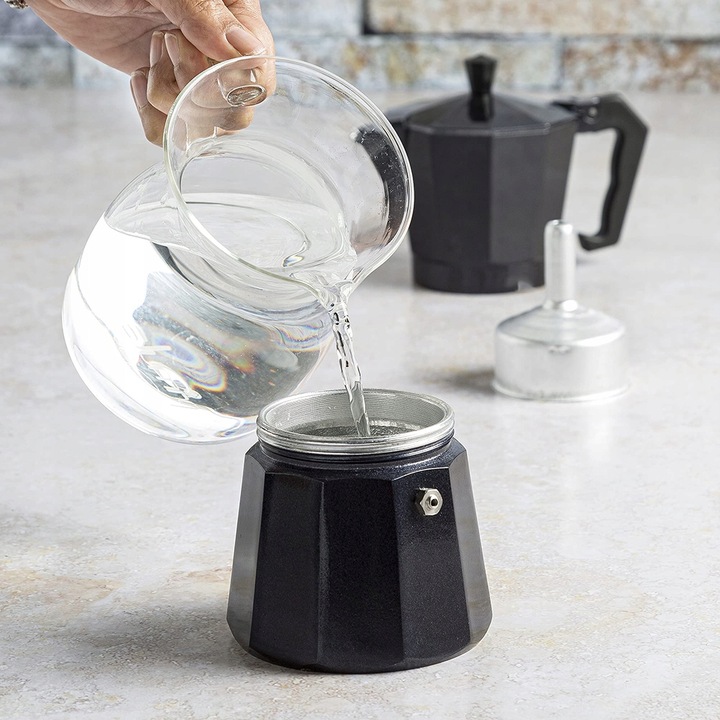 KAWIARKA ZAPARZACZ DO KAWY 12 FILIŻANEK ALUMINIOWA