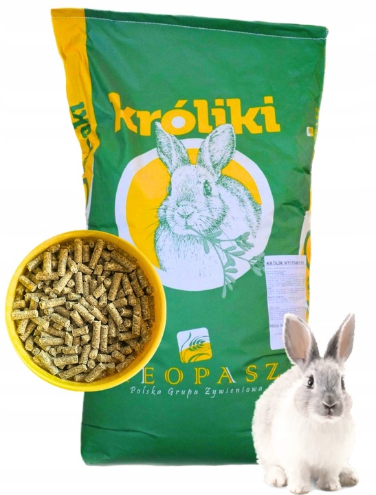 NEOPASZ PASZA KARMA DLA KRÓLIKÓW, Z LUCERNĄ 25 KG