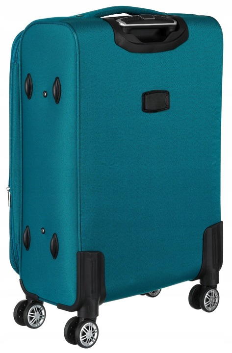 Walizka miękka na 4 kółkach ŚREDNIA pojemna solidna bagaż PETERSON