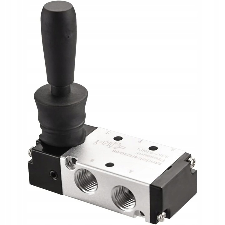 ZAWÓR PNEUMATYCZNY RĘCZNY MECHANICZNY BISTABILNY SIŁOWNIKA 4H210-08 5/2 1/4