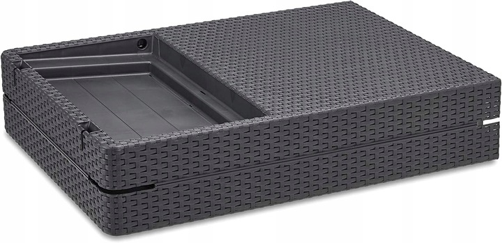 LEŻAK OGRODOWY REGULOWANY SKŁADANY KETER JAIPUR GRAFIT