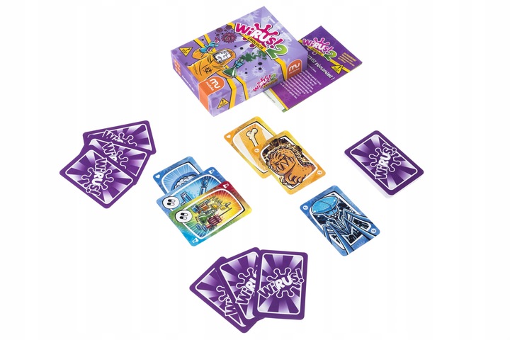 Zestaw dodatków Wirus! 2: Ewolucja + Wirus! Halloween Gra Karciana Muduko