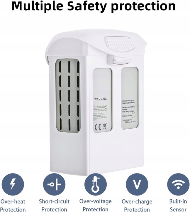 5870mAh Bateria do drona DJI Phantom 4/4 Advanced/4 Pro/4 Pro V2.0/4 RTK