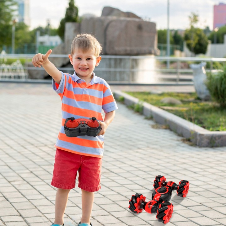 SAMOCHÓD ZDALNIE STEROWANY GESTAMI REKĄ 4X4 PILOT RC DRIFT CAR KOŁA DUŻE