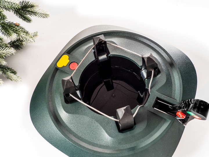 Stojak CHOINKOWY z pedałem nożnym pod choinkę podstawka drzewko pojemnik