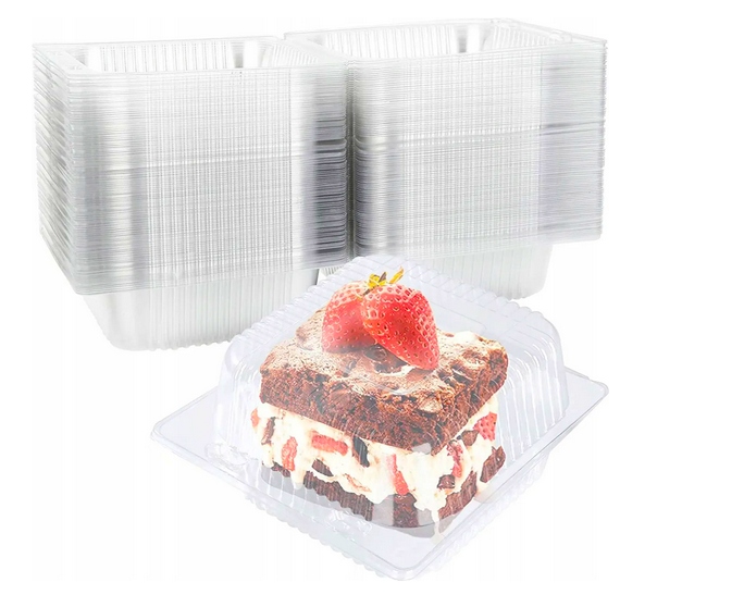 POJEMNIKI ALI25C NA CIASTO OPAKOWANIE CUKIERNICZE 50SZT 164 /148 /82