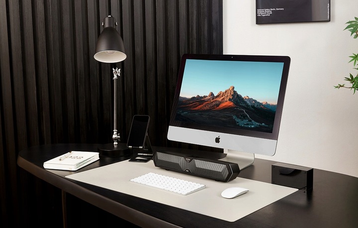 EDIFIER MG300 SOUNDBAR KOMPUTEROWY RGB BLUETOOTH 5.3 Z MIKROFONEM 2,5W