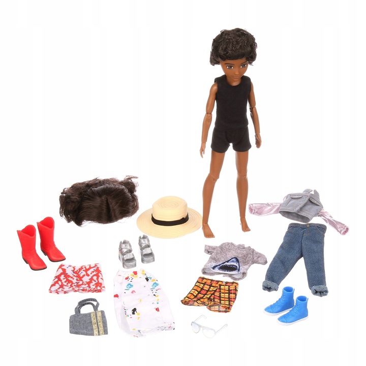 LALKA + AKCESORIA CREATABLE WORLD STWÓRZ LALKĘ od MATTEL GGT68