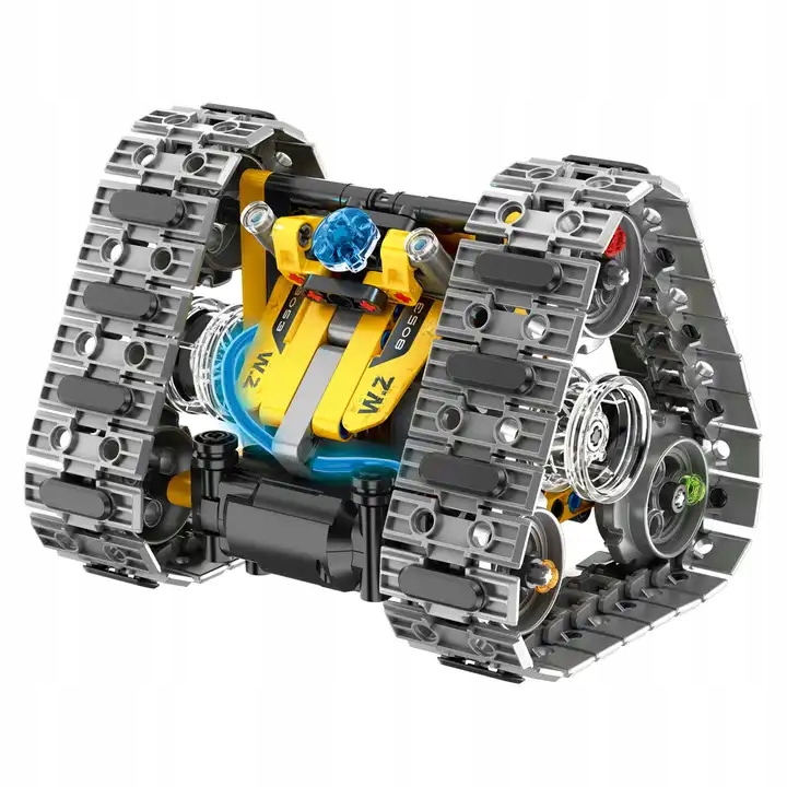 KLOCKI ROBOT ZDALNIE STEROWANY RC 4w1 DUŻY 672szt DO PROGRAMOWANIA