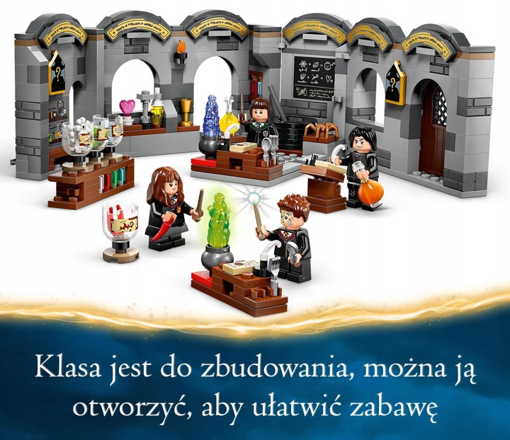 LEGO HARRY POTTER ZAMEK HOGWART: ZAJĘCIA Z ELIKSIRÓW 76431 PREZENT