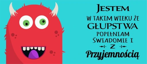 MAGICZNY KUBEK PREZENT 30 40 50 60 70 URODZINY U2