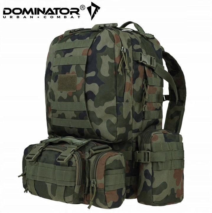 PLECAK WOJSKOWY TAKTYCZNY DOMINATOR SUPERPACK 50L MILITARNY MORO PL wz.93
