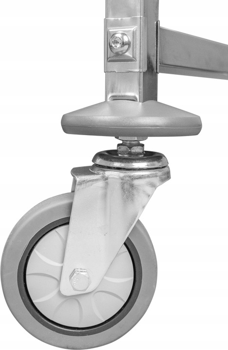 WÓZEK KELNERSKI 3-PÓŁKOWY ZE STALI NIERDZEWNEJ 225 KG TECHNICA