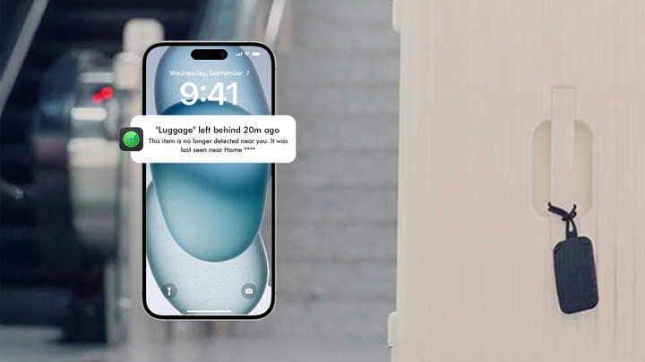 Lokalizator GPS MILI adresówka identyfikator do bagażu MiTag APPLE IOS